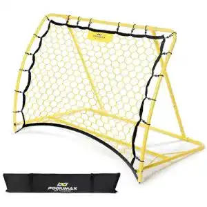 Rebounder PodiuMax PodiumMax Winkel Einstellbarer Fußball Tragbar | Pro Solo Fußball Kick Trainer