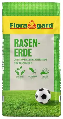 Rasenerde Floragard 40 L • hochwertige Spezialerde