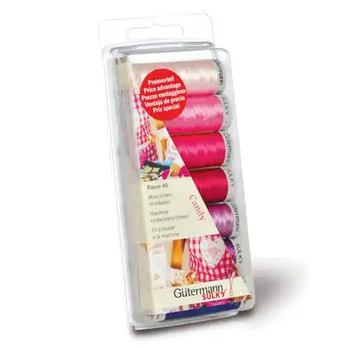 Maschinenstickgarn Gütermann 100 Prozent Viskose Rayon 40