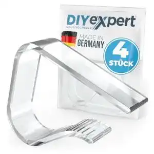 Tischklammern DIYexpert 4er Set Tischtuchklammern
