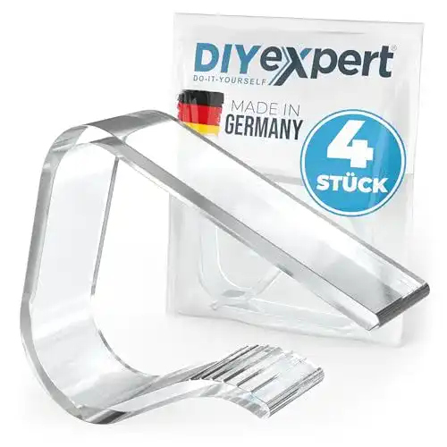 Tischklammern DIYexpert 4er Set Tischtuchklammern