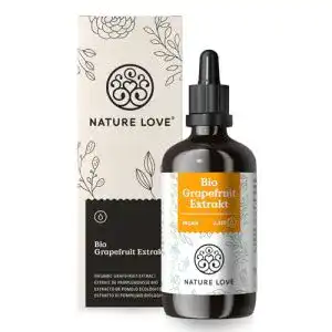 Grapefruitkernextrakt Nature Love ® Bio Grapefruitextrakt