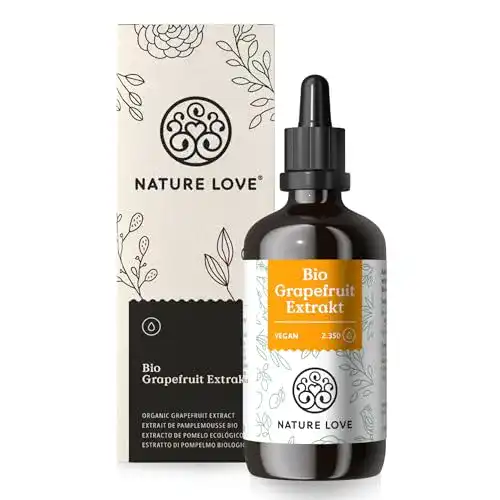 Grapefruitkernextrakt Nature Love ® Bio Grapefruitextrakt