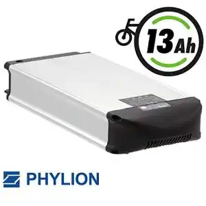 E-Bike Akku Phylion Akku XH370-10J für E-Bike Pedelec 37V