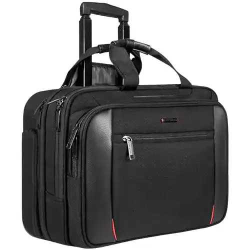 Laptop-Trolley EMPSIGN Bussiness Trolley Laptoptasche mit Rollen