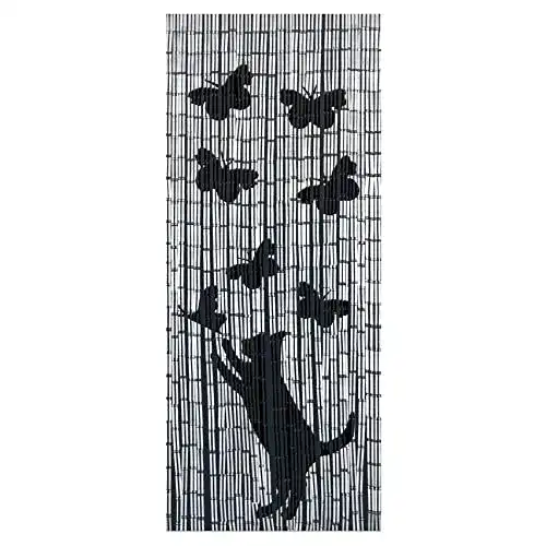 Insektenschutz-Vorhang WENKO Bambusvorhang 90 x 200 cm