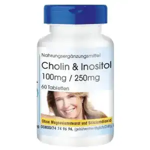 Cholin Fair & Pure Tabletten mit Inositol, 100mg/Inositol 250mg