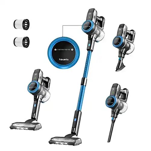 Leichter Staubsauger FABULETTA 24000pa Akku, 6-in-1