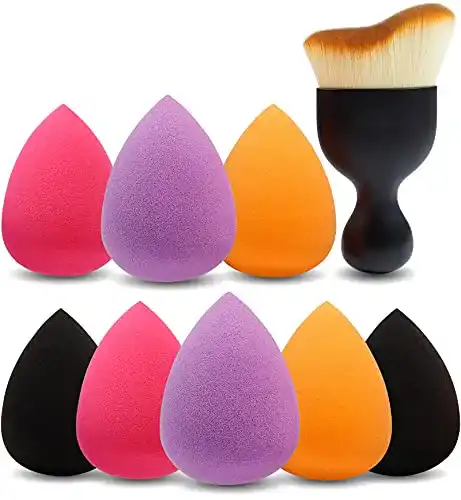 Make-up-Schwamm Eono Amazon Brand – 8+1 Stück