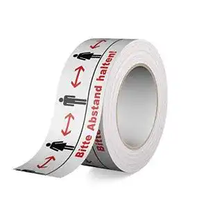 Klebeband Abstand halten Gerband Warnband – Bodenklebeband