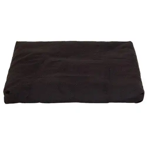 Meditationsmatte Bodhi ZABUTON BASIC 80 x 80 x 7 cm, schwarz