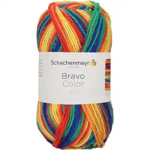 Regenbogen-Wolle Schachenmayr since 1822 Bravo Color, 50G