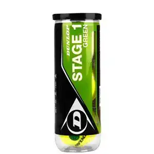 TennisbÃ¤lle Dunlop Sports Dunlop Tennisball Stage 1 Green – für Kinder & Anfänger im Großfeld (1x3er Dose)