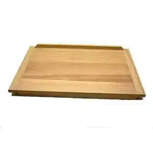 Backbrett Gluecksshop groß, Nudelbrett XXL Naturholz ca 60 x 40