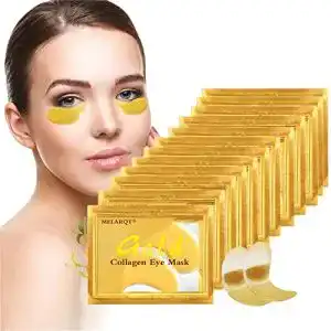 Augenpad MELARQT 30 Paar s, Eye Mask, 24k Gold Kollagen