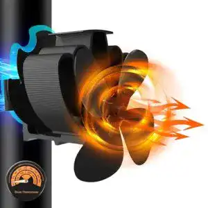 Ofenrohr-Ventilator (magnetisch) VAZILLIO Magnetisch