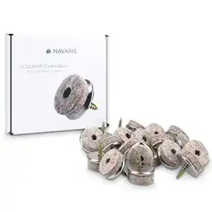 Filzgleiter-zum-Schrauben Navaris 20x Bodenschutz Gleiter 20mm