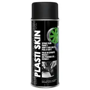 Sprühfolie Deco Color 1 Stück Plasti Skin Sprühfolie Felgenfolie abziehbare Folie 400ml schwarz Matt 17600