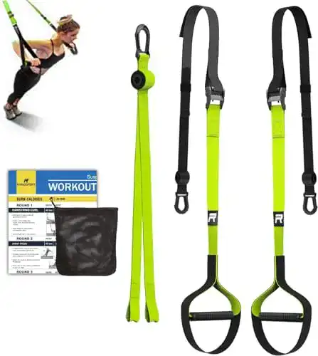Die beste Sling-Trainer RHINOSPORT Schlingentrainer Sling Trainer Set 2026 Test Bestseller Sling-Trainer RHINOSPORT Schlingentrainer Sling Trainer Set