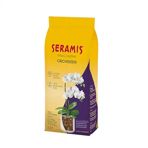 Orchideengranulat Seramis Spezial-Substrat für Orchideen, 2,5 l
