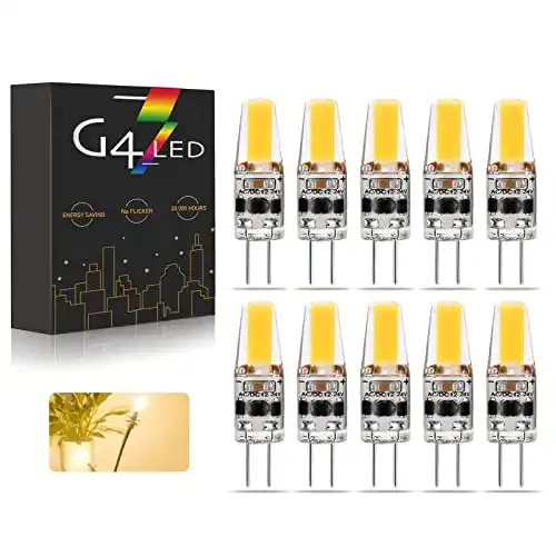G4-LED (dimmbar) BVCL G4 LED Lampen, AC/DC 12-24V 3W Dimmbar G4 LED
