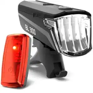 Fahrradbeleuchtung Batterie Büchel Fahrradlicht BL 300 I StVZO