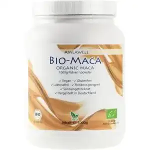 Maca-Pulver Amlawell Bio Maca Pulver – 1000 g Macapulver