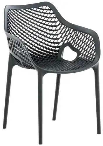 Stapelstühle Garten CLP XL-Bistrostuhl Air, Kunststoff, 44 cm