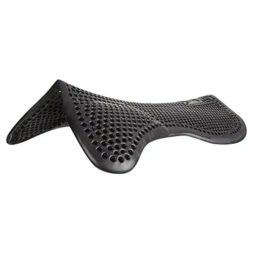 Acavallo-Pad Acavallo Gel-Pad – vorne erhöht – schwarz