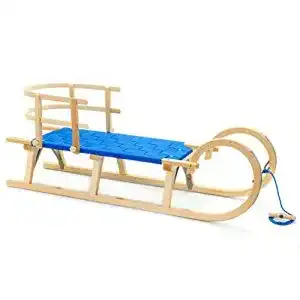 Colint-Schlitten Holzfee Hörnerschlitten Baran S 120 BB RLS Blau