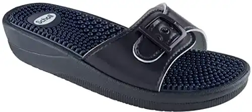 Massage-Schuhe Scholl Damen F200541040350, Blu, 35 EU
