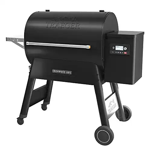 Pelletgrill Traeger Grills TFB89BLF Serie Ironwood 885, schwarz