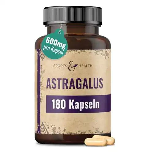 Astragalus-Kapseln CDF Sports & Health Solutions, 180 Kapseln