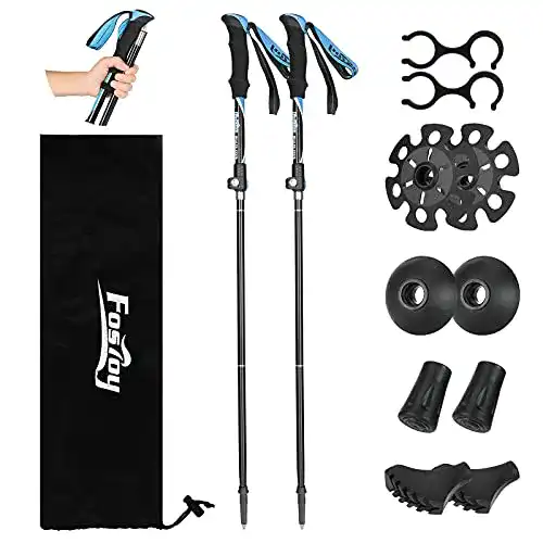 Wanderstöcke Kinder Fostoy Wanderstöcke, 2PCS Nordic Walking