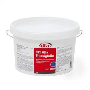 Flüssigfolie Alfa 5 kg blau, Abdichtung in Sanitär- u. Feuchträumen