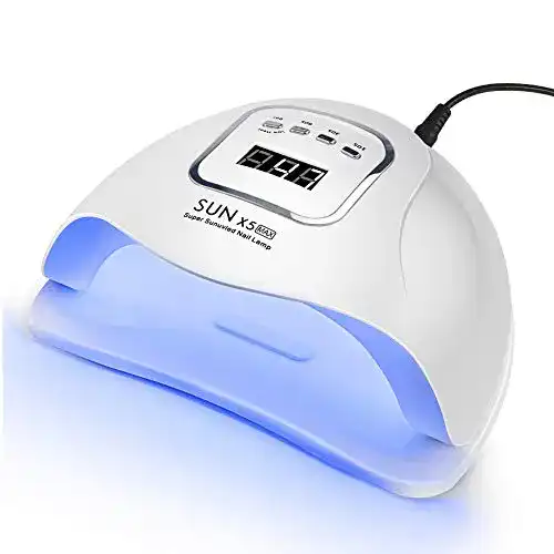 Nageltrockner RLBUNZ 150W Lampe, UV LED Nagellampe, Timer