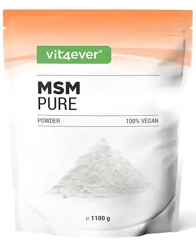 MSM-Pulver Vit4ever MSM Pulver, 1,1 kg (1100g), 99,9% rein