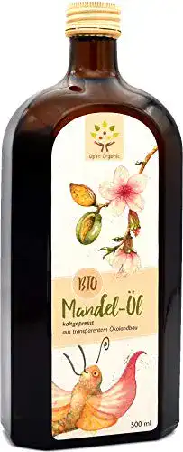 Bio-Mandelöl Open Organic 500ml, kaltgepresst
