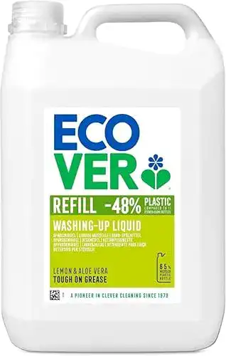 Spülmittel (Öko) ECOVER, Zitrone und Aloe Vera, 5 l