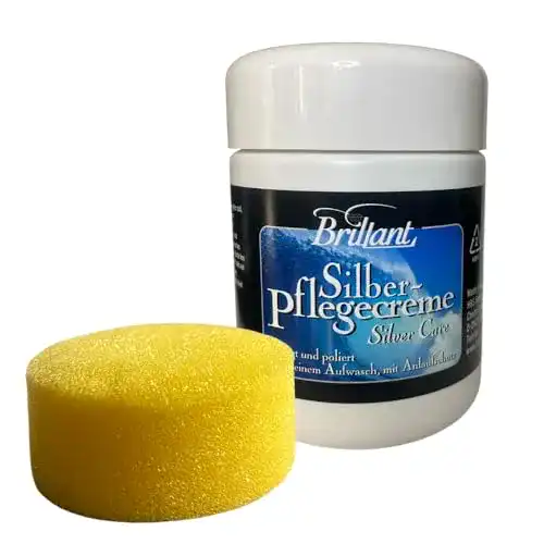Silberpolitur Brillant Silber Pflegecreme mit Anlaufschutz