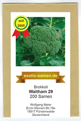Brokkoli-Samen exotic-samen Broccoli winterhart 29-200 Samen