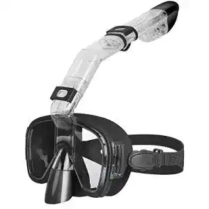 Schnorchelmaske Unigear Tauchmaske, Anti Fog Faltbar