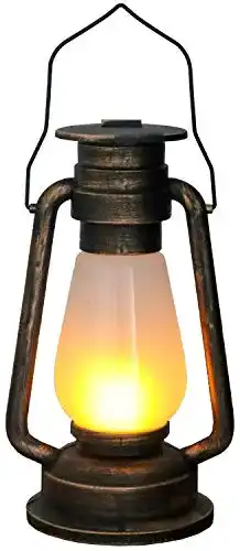 Sturmlaterne Tronje LED Grubenlampe 4h-Timer 24 LEDs