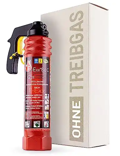 Auto-Feuerlöscher F-Exx 8.0 C – Der Auto-Feuerlöscher mit Frostschutz
