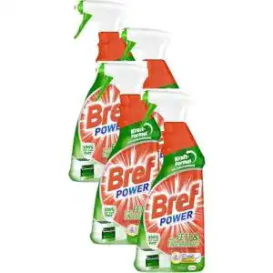 Fettlöser Bref Power gegen Fett und Eingebranntes, 4 x 750 ml
