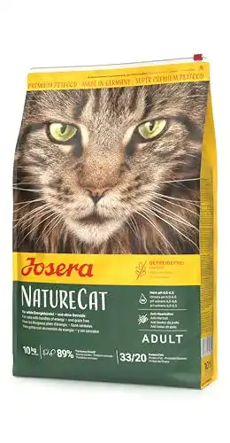 Die beste Katzenfutter Josera NatureCat, 1er Pack (1 x 10 kg) 2026 Test Bestseller Katzenfutter Josera NatureCat, 1er Pack (1 x 10 kg)