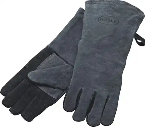 Grillhandschuhe Rösle RÖSLE, Hochwertige Lederhandschuhe