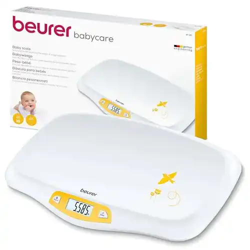 Babywaage Beurer BY 80, mit gewölbter Oberfläche, 20 kg Tragkraft
