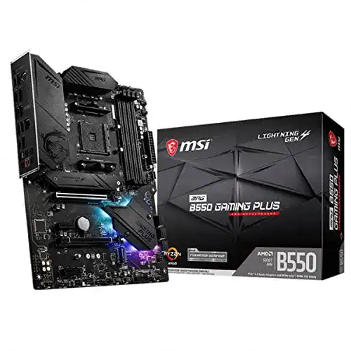 Die beste MSI-Mainboard MSI MPG B550 Gaming Plus ATX AMD AM4 DDR4 2026 Test Bestseller MSI-Mainboard MSI MPG B550 Gaming Plus ATX AMD AM4 DDR4