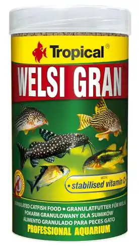 Welsfutter Tropical Welsi Gran Granulat 1er Pack (1 x 1 l)
